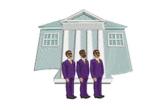 Fraternity Brothers Embroidery Design