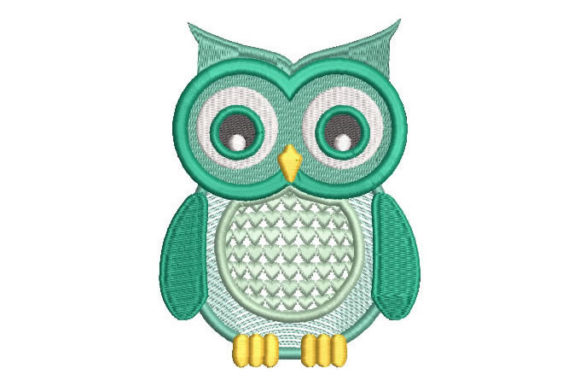 Green Owl Embroidery Design Review
