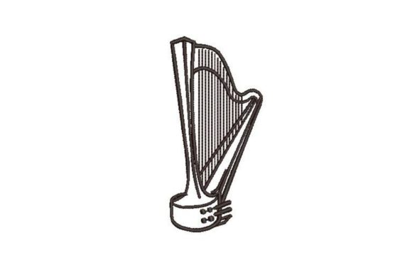 Harp Embroidery Design Review