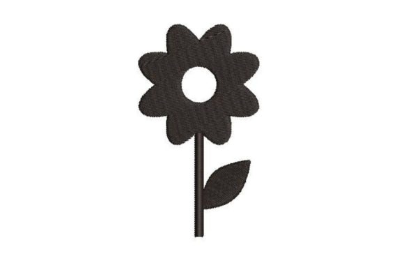 Hippie Flower: A Delightful Embroidery Design