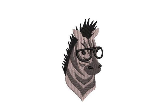 Hipster Zebra: A Seasonal Embroidery Gem