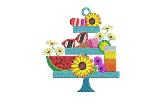 Summery Tiered Tray Review