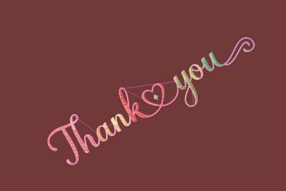 Thank You Lettering Review